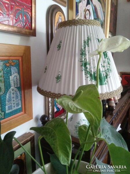 Lamp with Indian basket pattern from Herend!