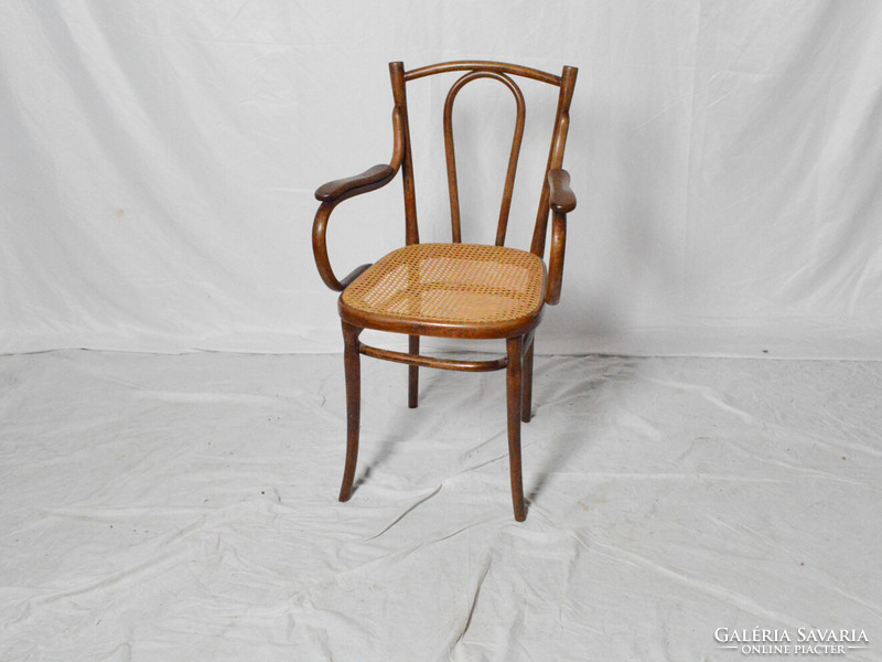 Antique thonet chair with armrests