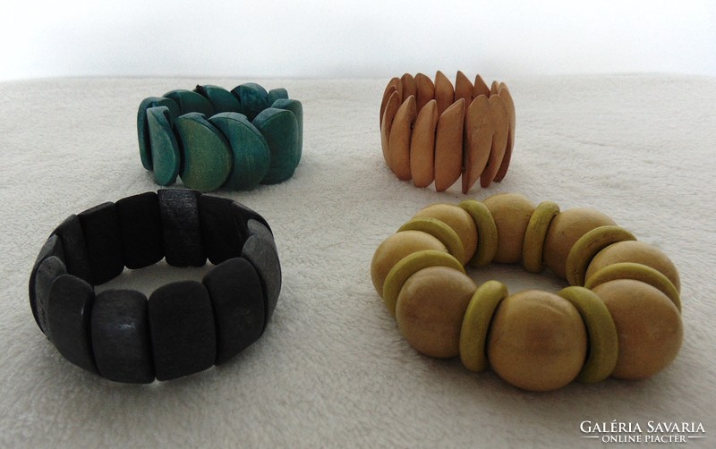 Retro wooden bracelets