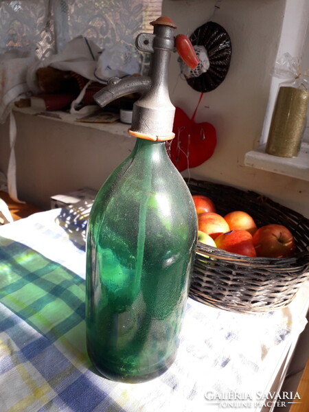 Soda bottle green