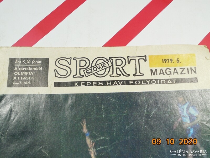 Szovjet Sport magazin 1979. május Születésnapra