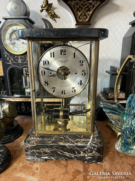 "Bulle Clock Breveté SGDG Patented" antik art deco asztali óra