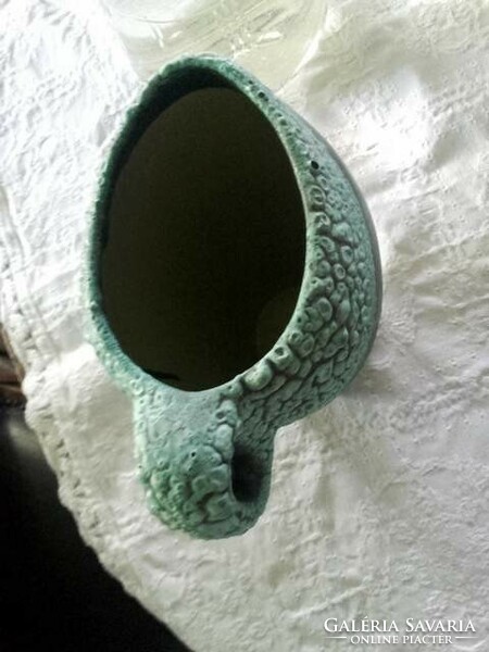 Mid-century ceramic jug vase -25 cm