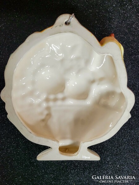 English vintage ceramic pudding/jelly mold set