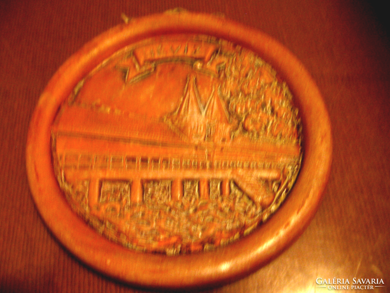 Hévíz ceramic plaque souvenir