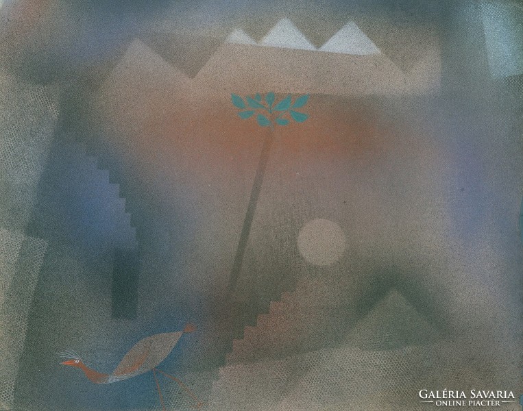 Paul Klee - Vándormadár - reprint