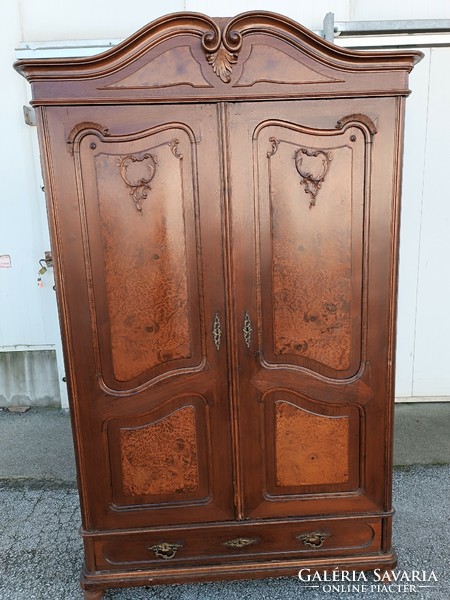 Viennese baroque two-door cabinet