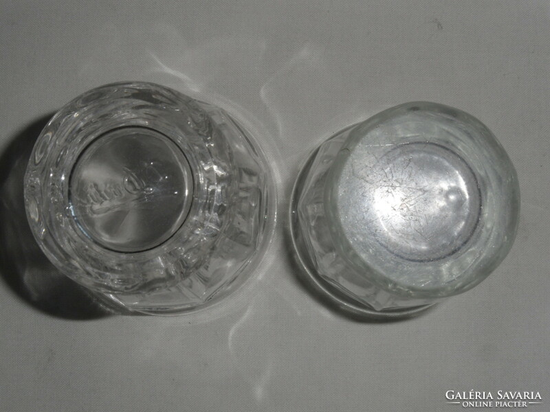 Old glass coffee cup (2 pcs.)