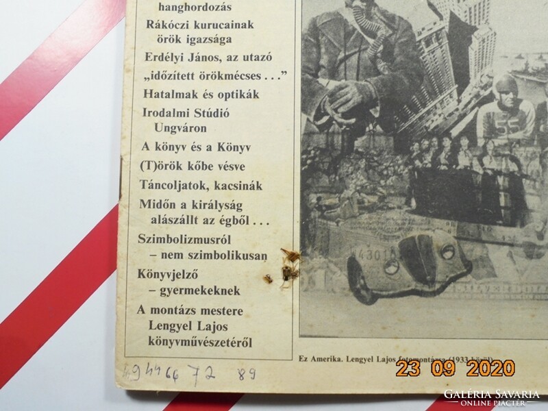 Régi retro újság - Könyvvilág - 1985. július magyar könyvkiadók lapja - Születésnapra ajándék
