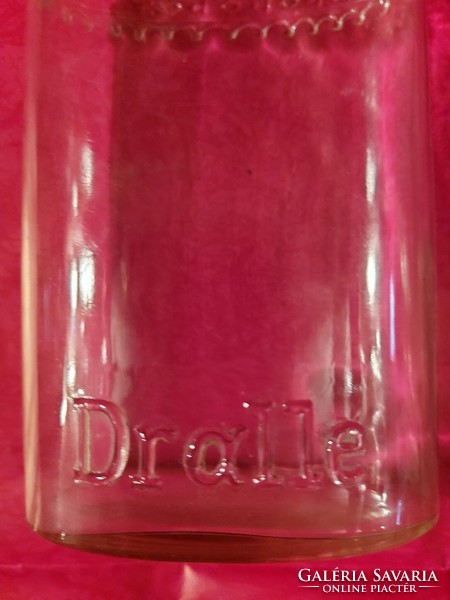 Régi Dralle kölnisüveg parafadugóval