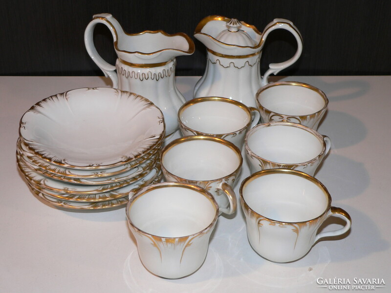 Alt Wien porcelain, 6-person coffee set for cheap sale