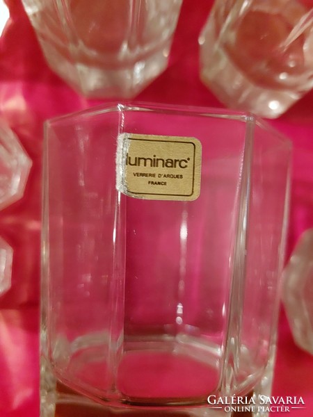 Elegáns Luminarc francia üvegpoharak