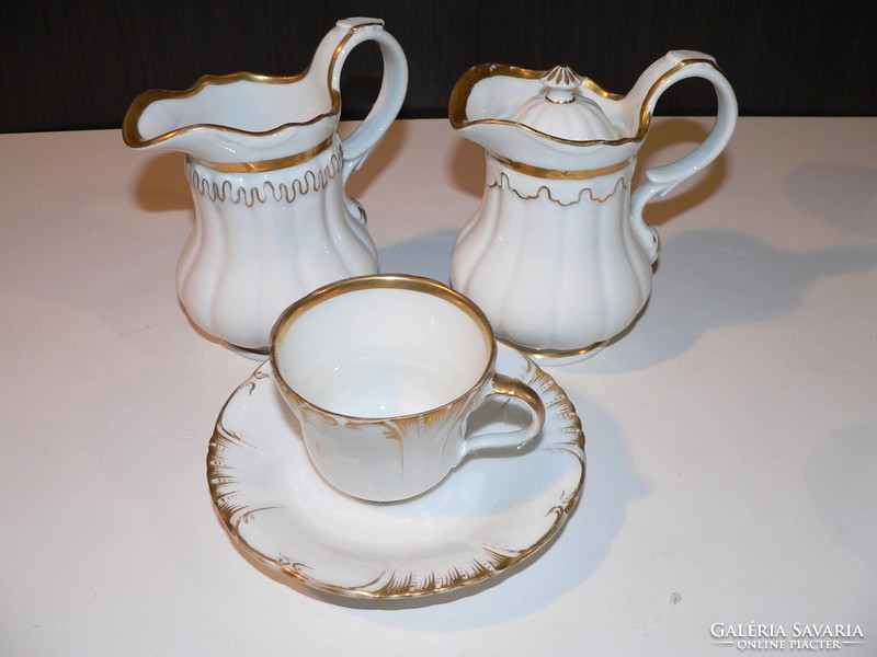 Alt Wien porcelán, 6 személyes kávés készlet olcsón eladó