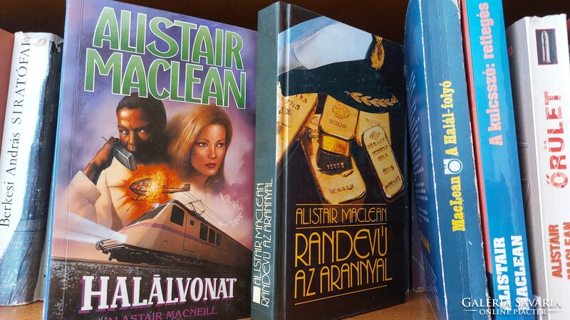 Alistair Maclean For fans of Alistair MacNeill! 11 novels - war novels, books, crime novels,