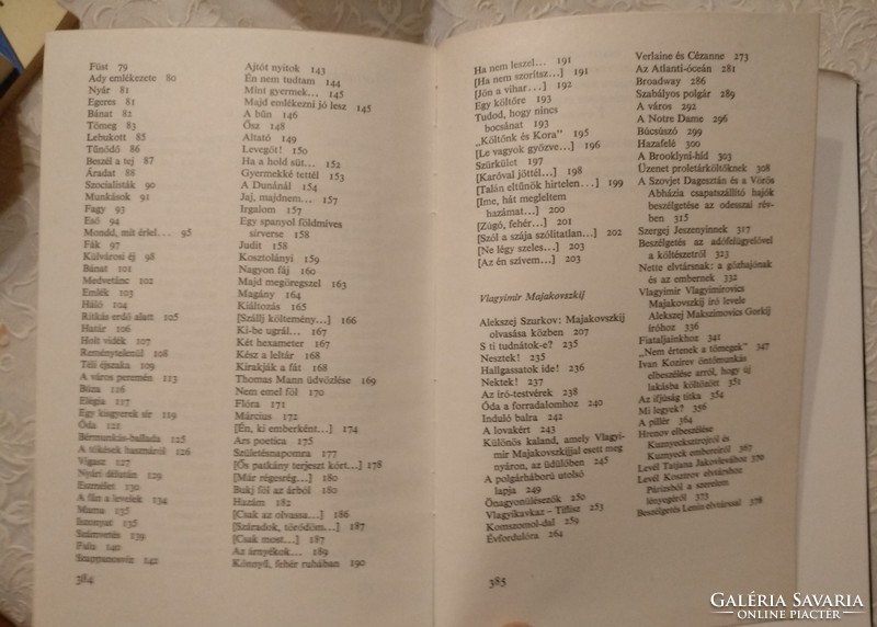 József Attila Vladimir Mayakovsky: poems, recommend!
