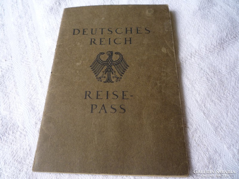 Reich Reisepass.