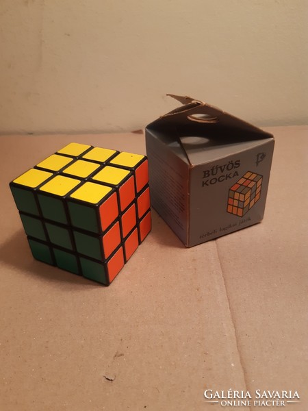 Rubik kocka eredeti dobozában sosem használt