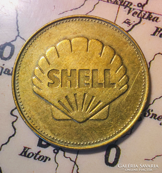 Shell token Man in Flight #01 1969