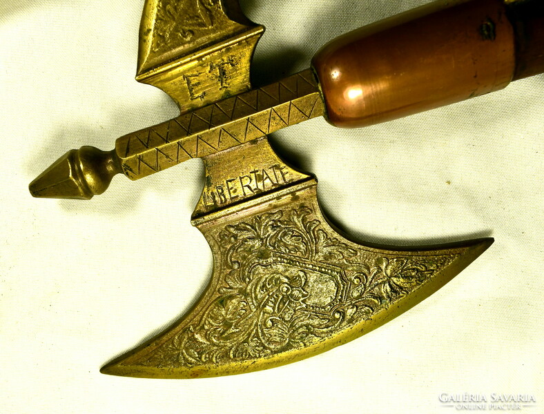 II. Ferenc Rákóczi memorial weapon: battle axe