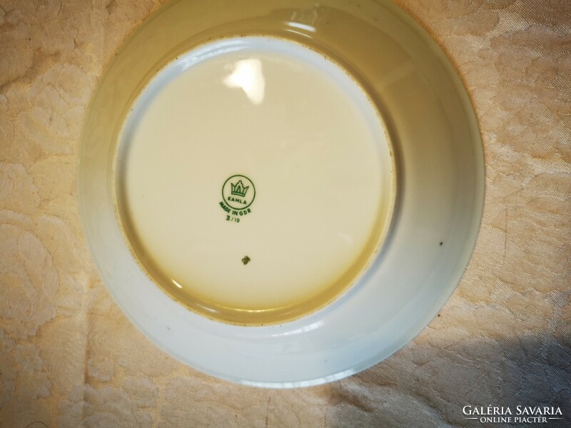 1 db  lüsztermázas Kahla porcelán mély, leveses tányér