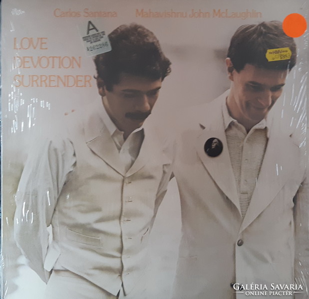 Carlos Santana & John McLaughlin: Love Devotion Surrender - Jazz LP Vinyl Record Vinyl