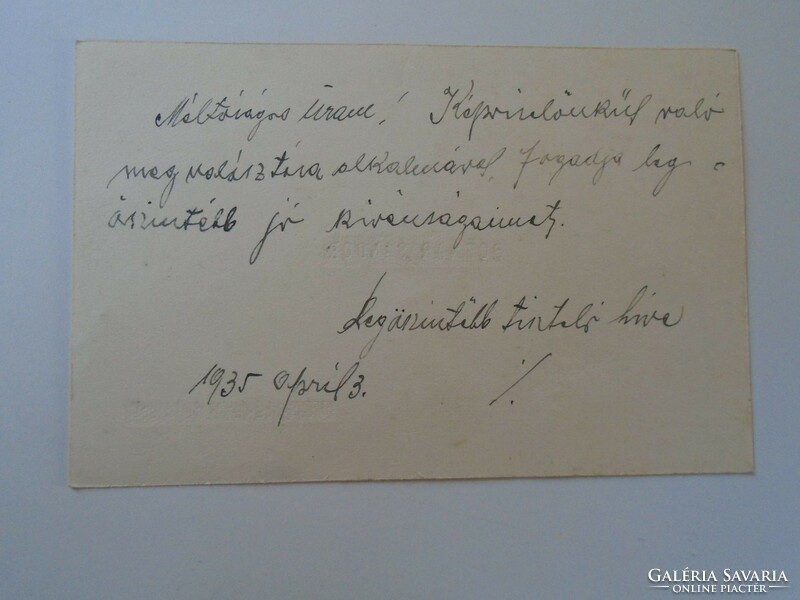 ZA415.19   Bognár Sándor  névjegykártyája  1930k Nagy-kereki  Bihar vármegye  Nagykereki