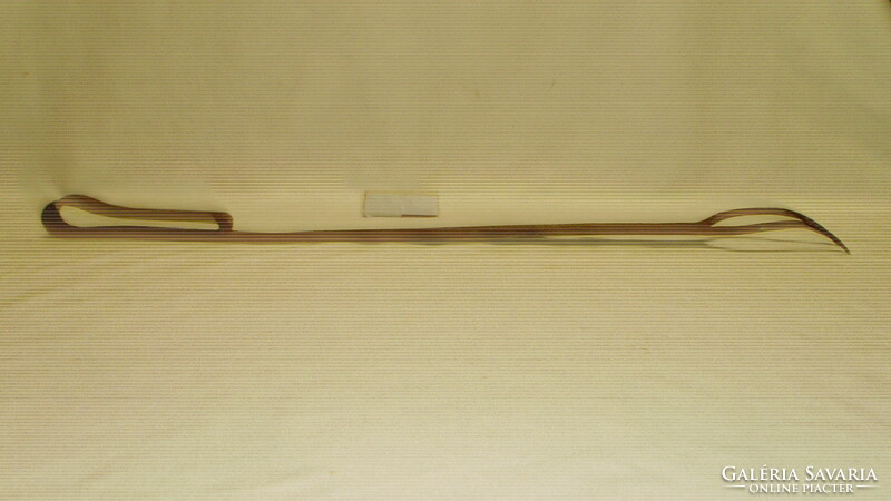 Old wrought iron meat fork - 53.5 cm