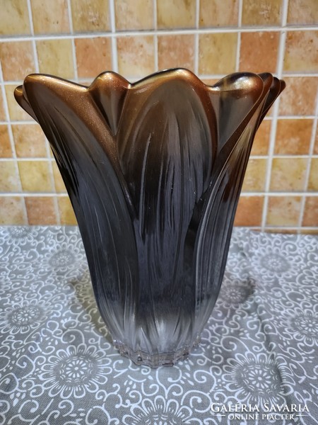 Crystal vase original waltherglass rarity