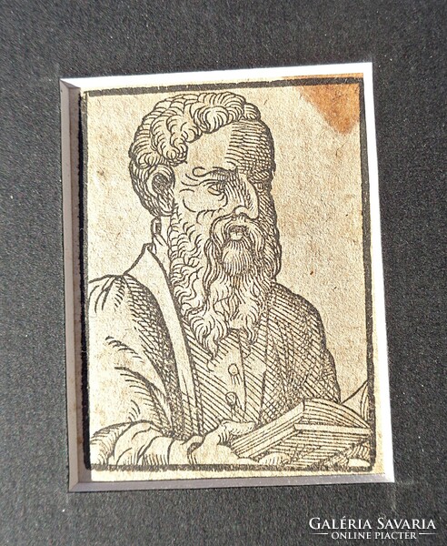 16th century small woodcut
