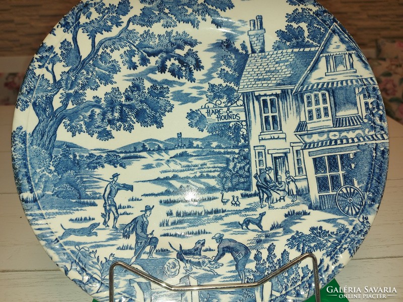 French luneville porcelain plate