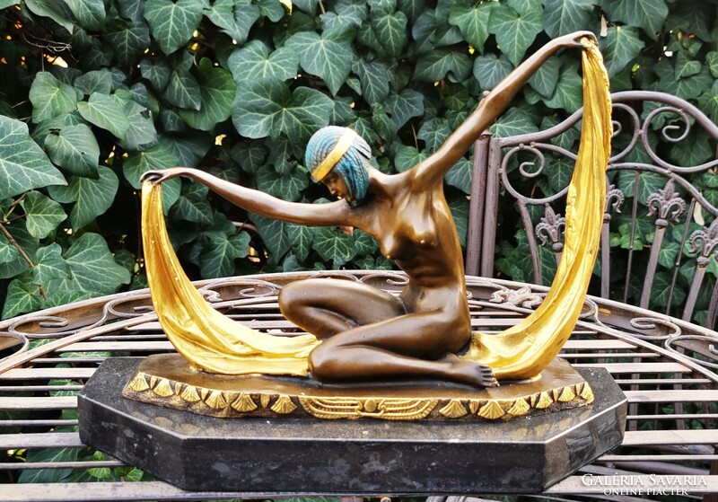 Female act - bronze sculpture