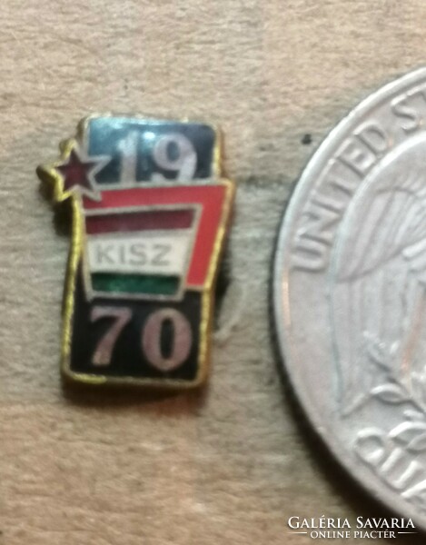 KISZ - KISZ 1970 jelvény
