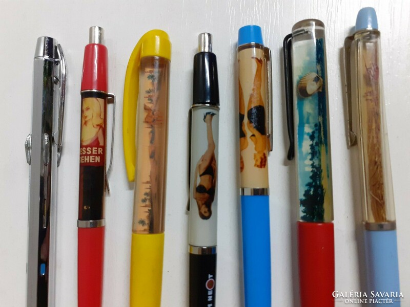Retro floating collection commemorative pens are sold together