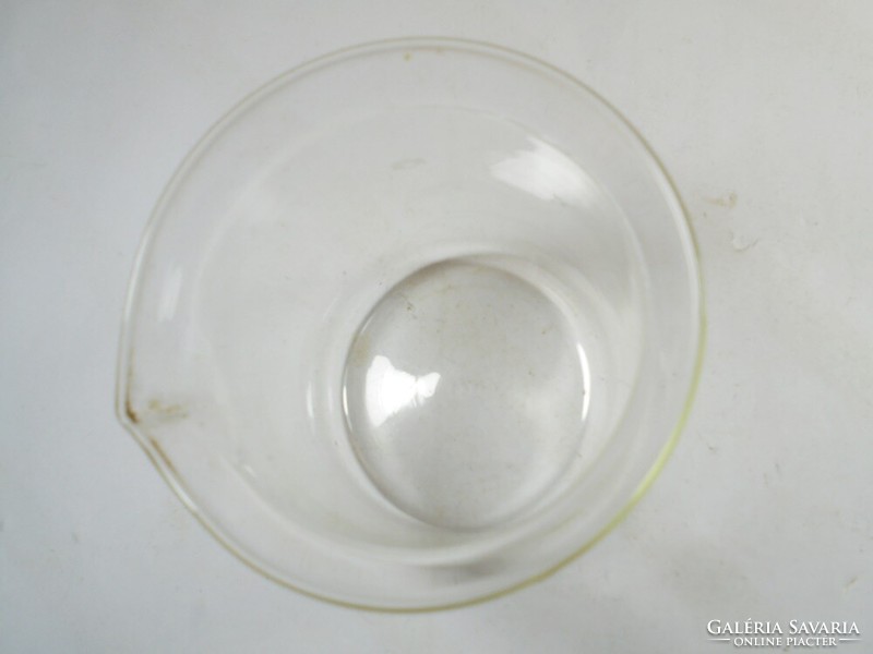 Laboratóriumi üveg kiöntő - Pyrover 400 ml kb. 1970-es évekből