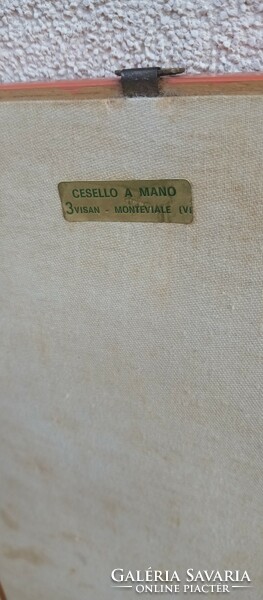 A. Mano tin relief wall picture. 2 pcs. Negotiable.