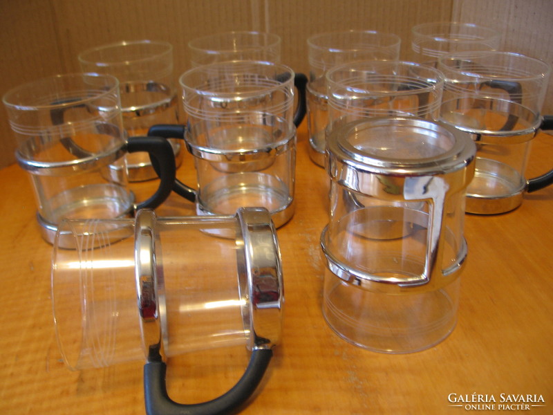 Retro Jena glasses in bmf stainless steel holder