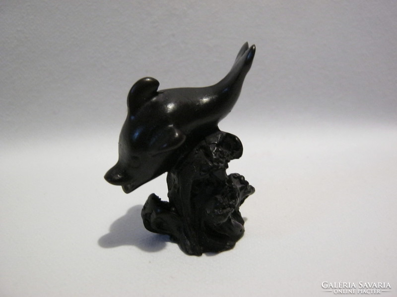 Dolphin mini resin figure