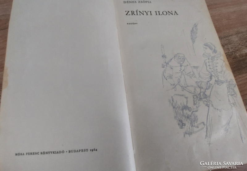 2 striped books! Zsófia Dénes, Ilona Zrínyi, boris palotai stormy heaven - book