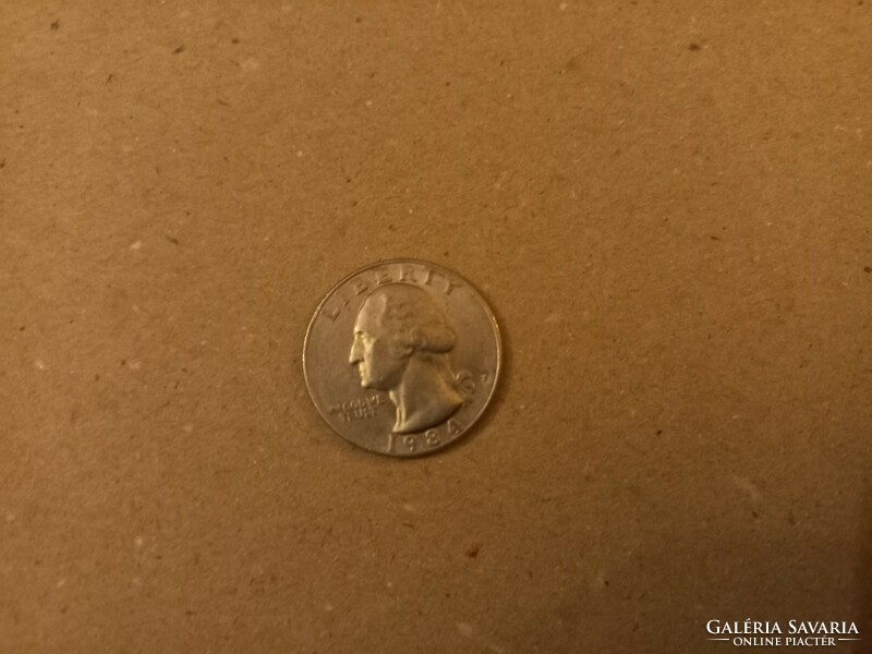 1984-es quarter dollár, 25 cent