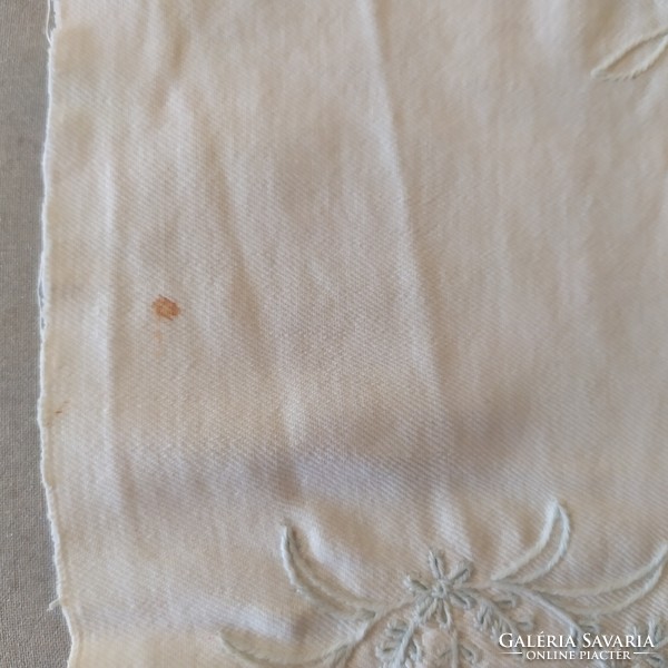 Antique embroidered tablecloth for sale!
