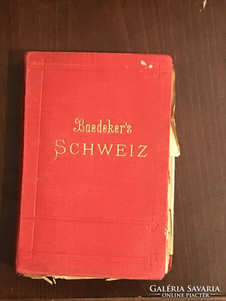 Baedeker's Schweiz, 1907-ben megjelent könyv