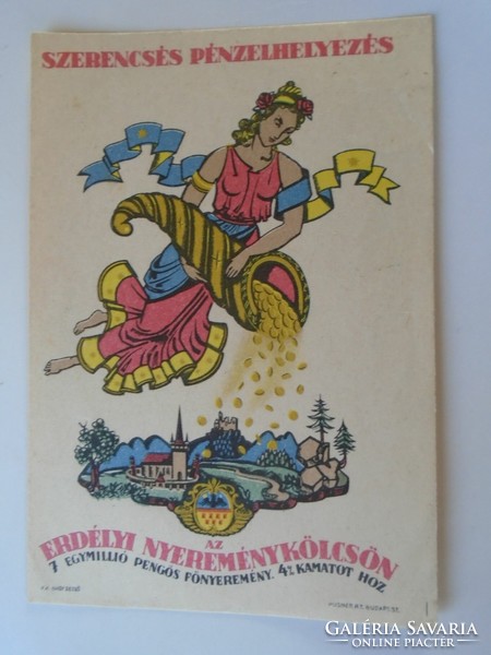 Za421.3 Transylvanian prize loan, lucky money placement - 1940 advertisement