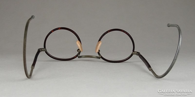 1E258 Antik teknőspáncél mintás szemüveg keret