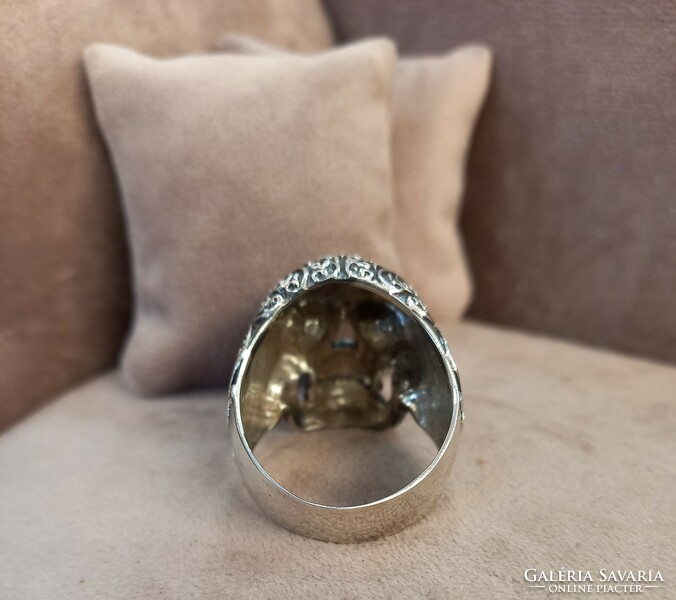 Ezüst Gyűrű Koponya