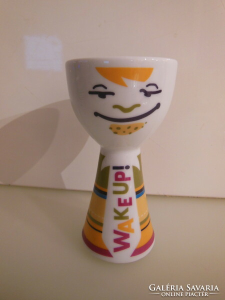 Egg cup - marked - 11 x 6 cm - flawless