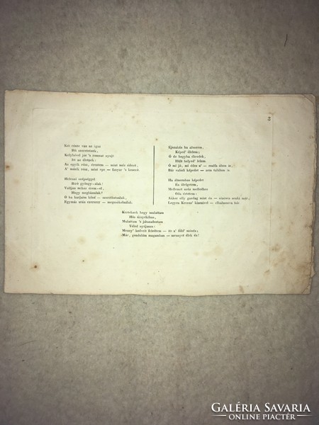 Antik kotta!/1833/ Nemzeti Nóták. / Készítette és pianofortéra alkalmaztatta Rosenthal Márk. 1.Füzet