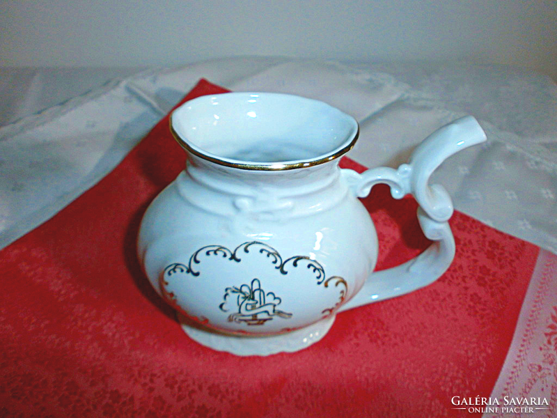 Antique Czechoslovak porcelain, mug, cup