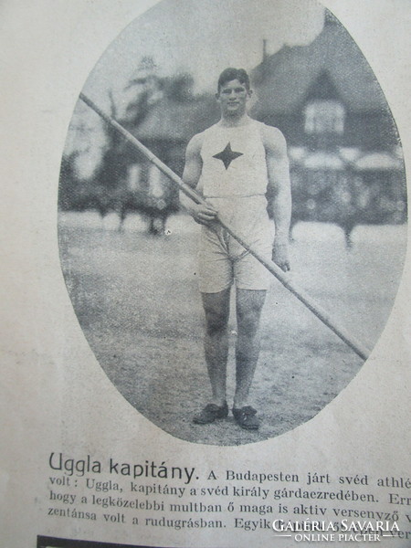 1914 The interesting newspaper i. World War II Budapest - sports rich imagery