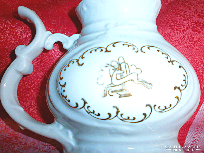 Antik Csehszlovák porcelán, bögre, csésze