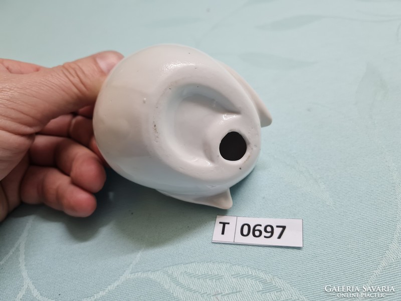 T0697 Porcelán madárka (ukrán) 9 cm